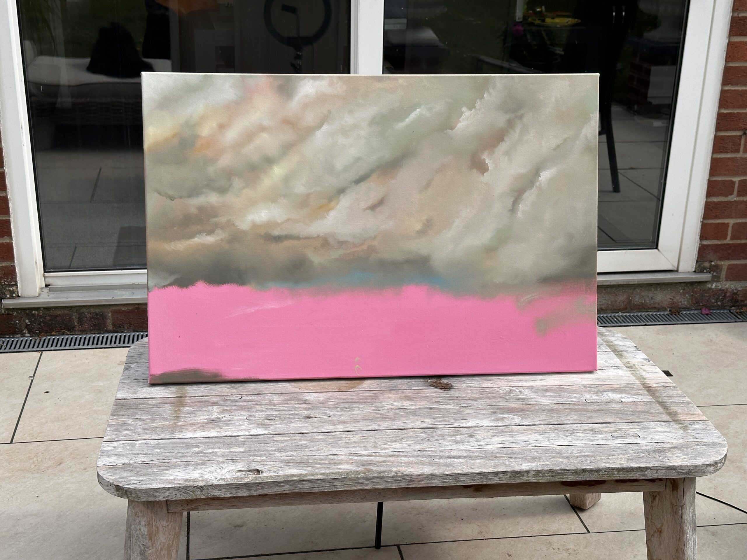 A commission mid process....